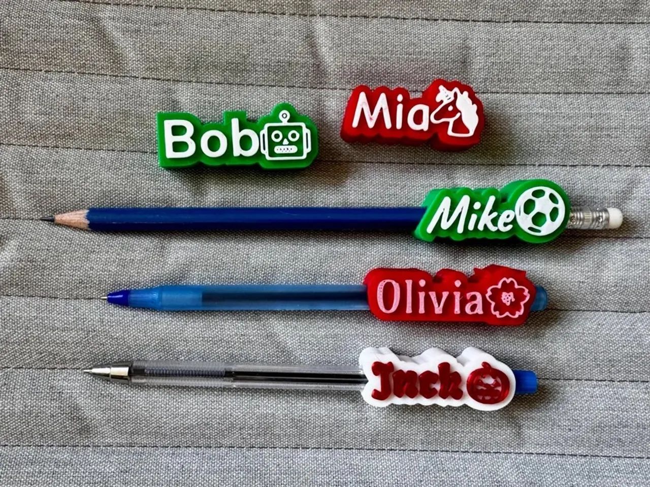 Ponteira de lápis 3d