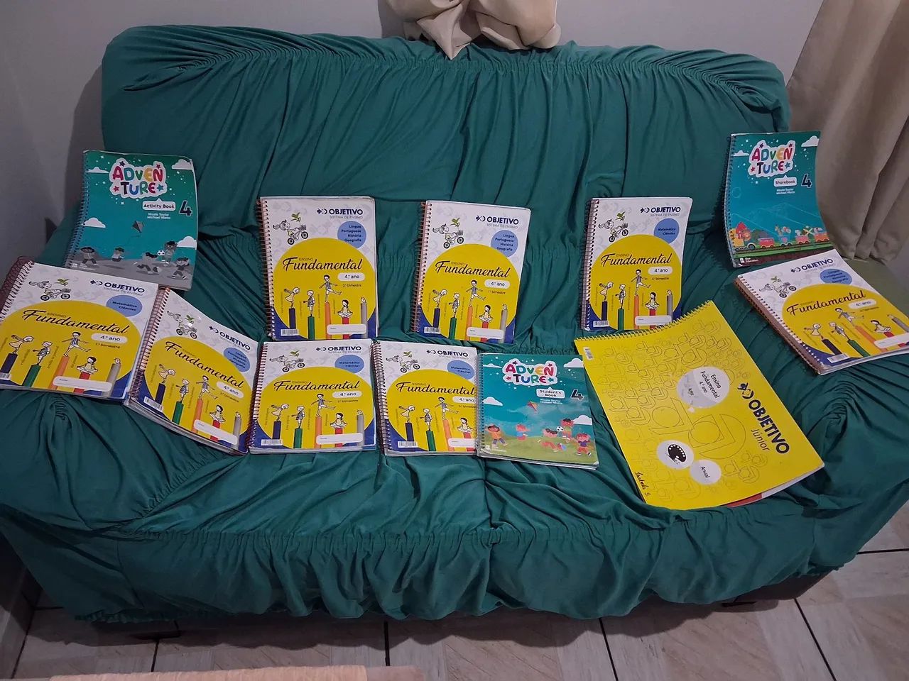 Livros Colégio Objetivo 4° Ano