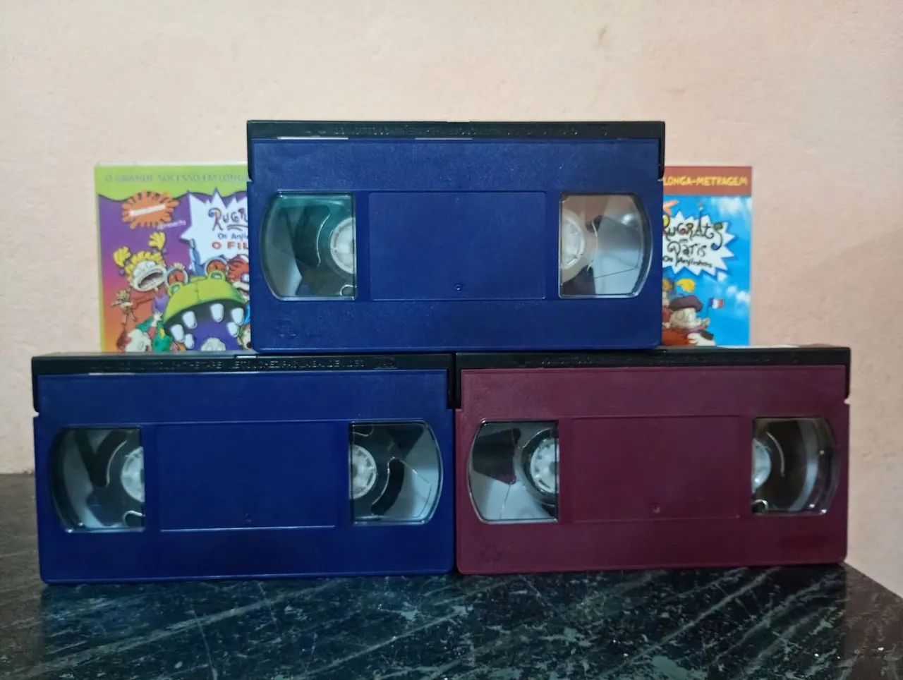 LOTE VHS RUGRATS OS ANJINHOS (IMPECÁVEIS)  - Foto 2