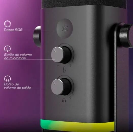 Microfone Fifine AM8 Novo Lacrado USB/XLR - Foto 4