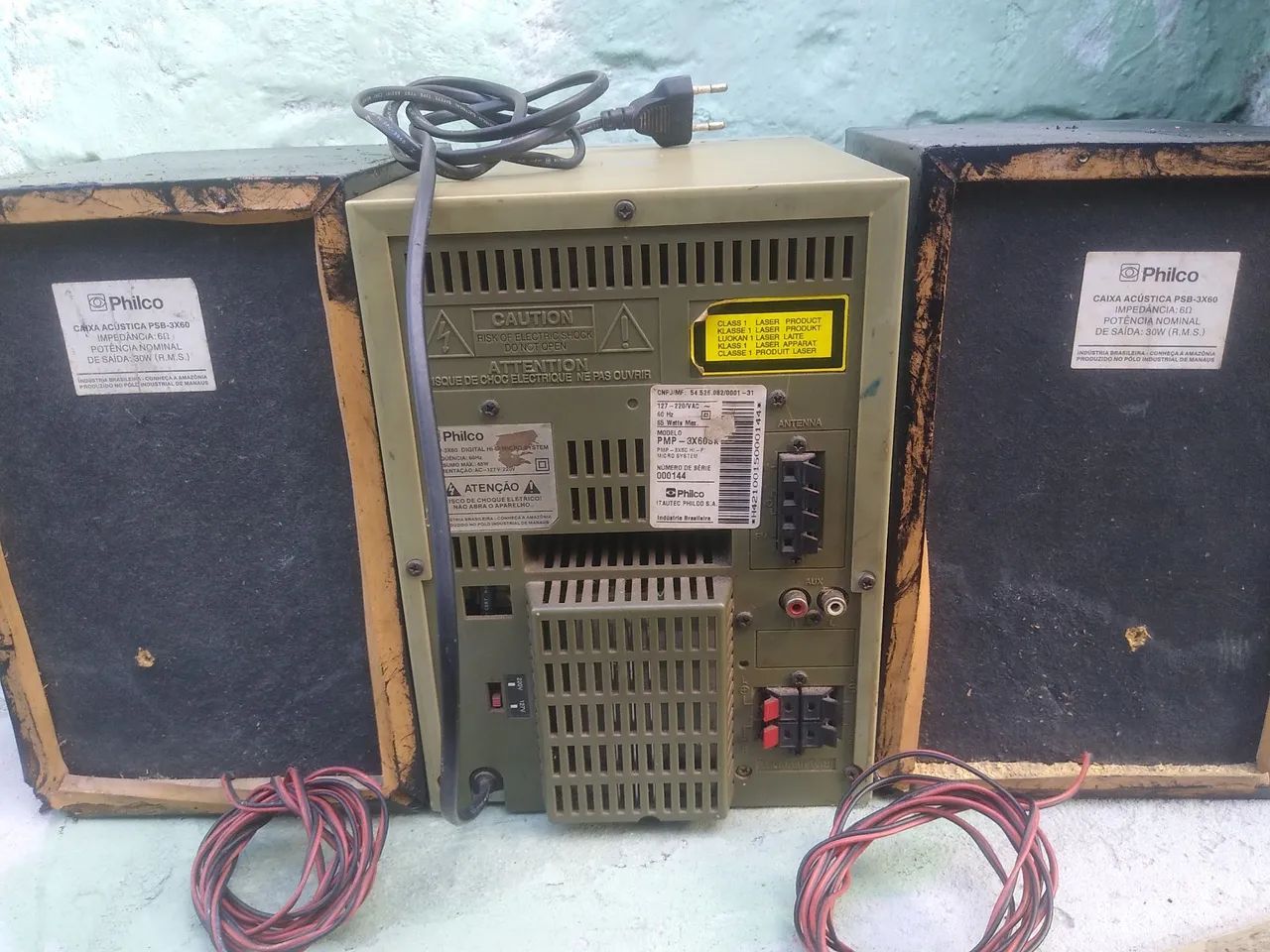 Microsystem Philco com caixas  - Foto 5