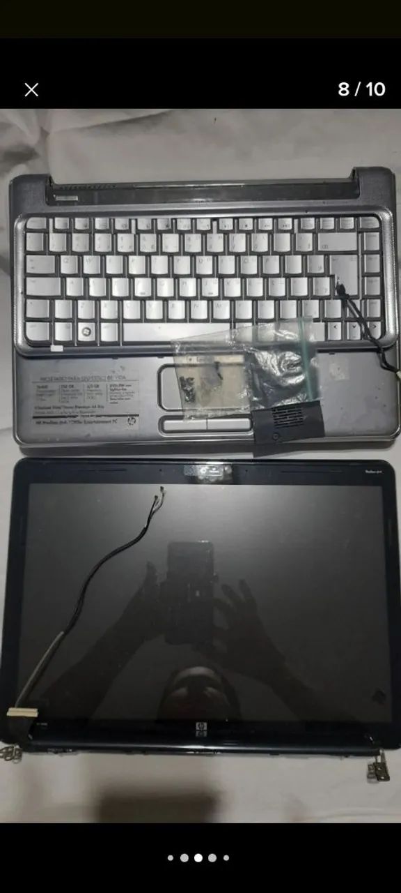 Notebook  HPdv4 1290br para retirada dd peças  - Foto 4