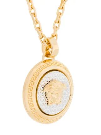 Cordão Versace Medusa pendant necklace - Foto 4