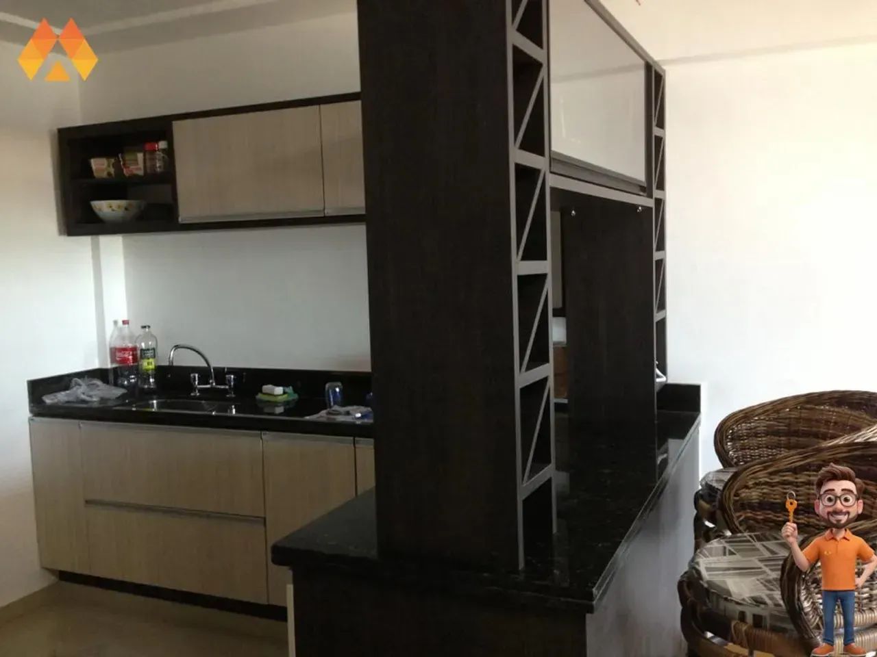 Costa do Sol - Excelente Loft mobiliado com 01 quarto e 01 banheiro! - Foto 3