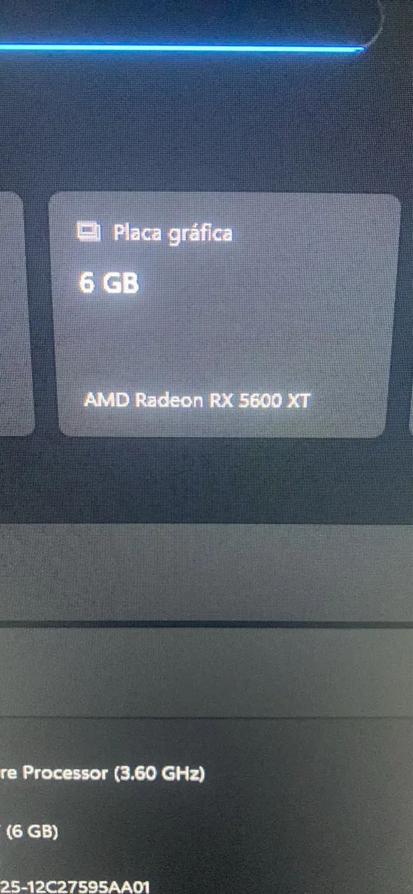 RX 5600XT ÚNICO DONO XFX  - Foto 3