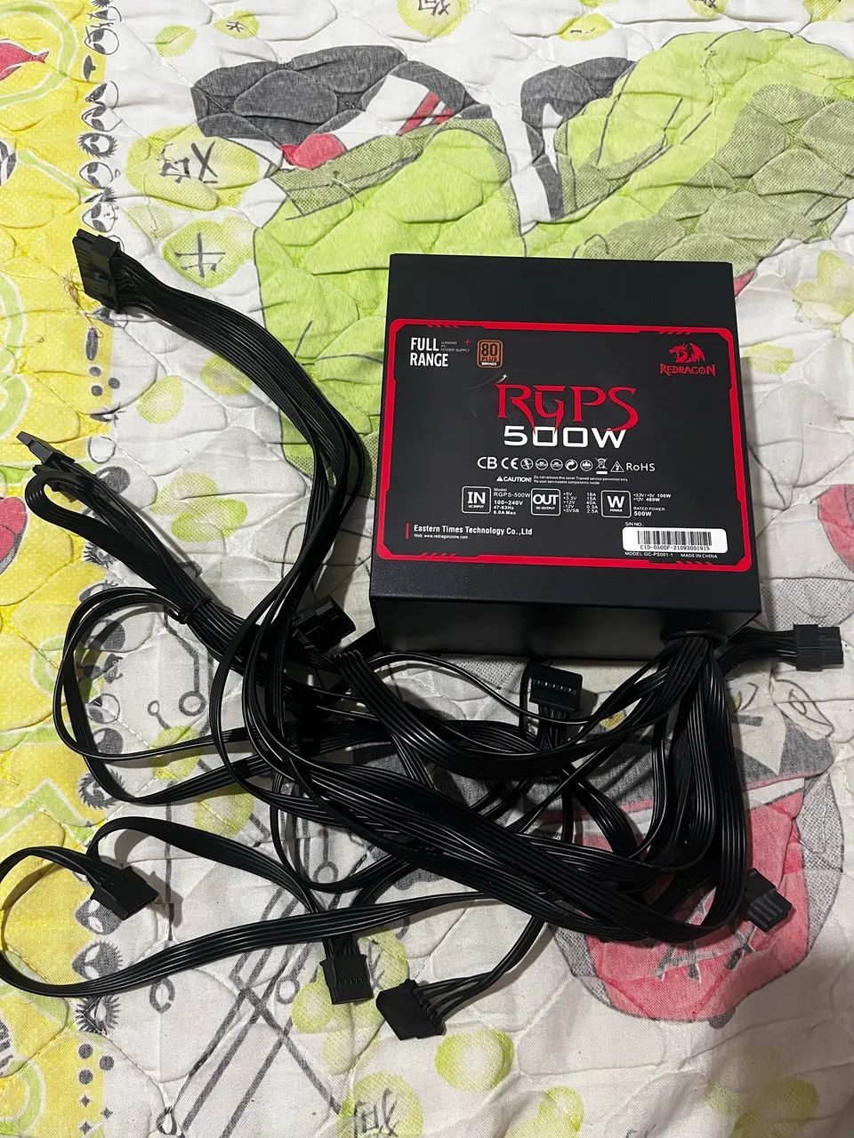 Vendo - Fonte Redragon 500w  - Foto 4