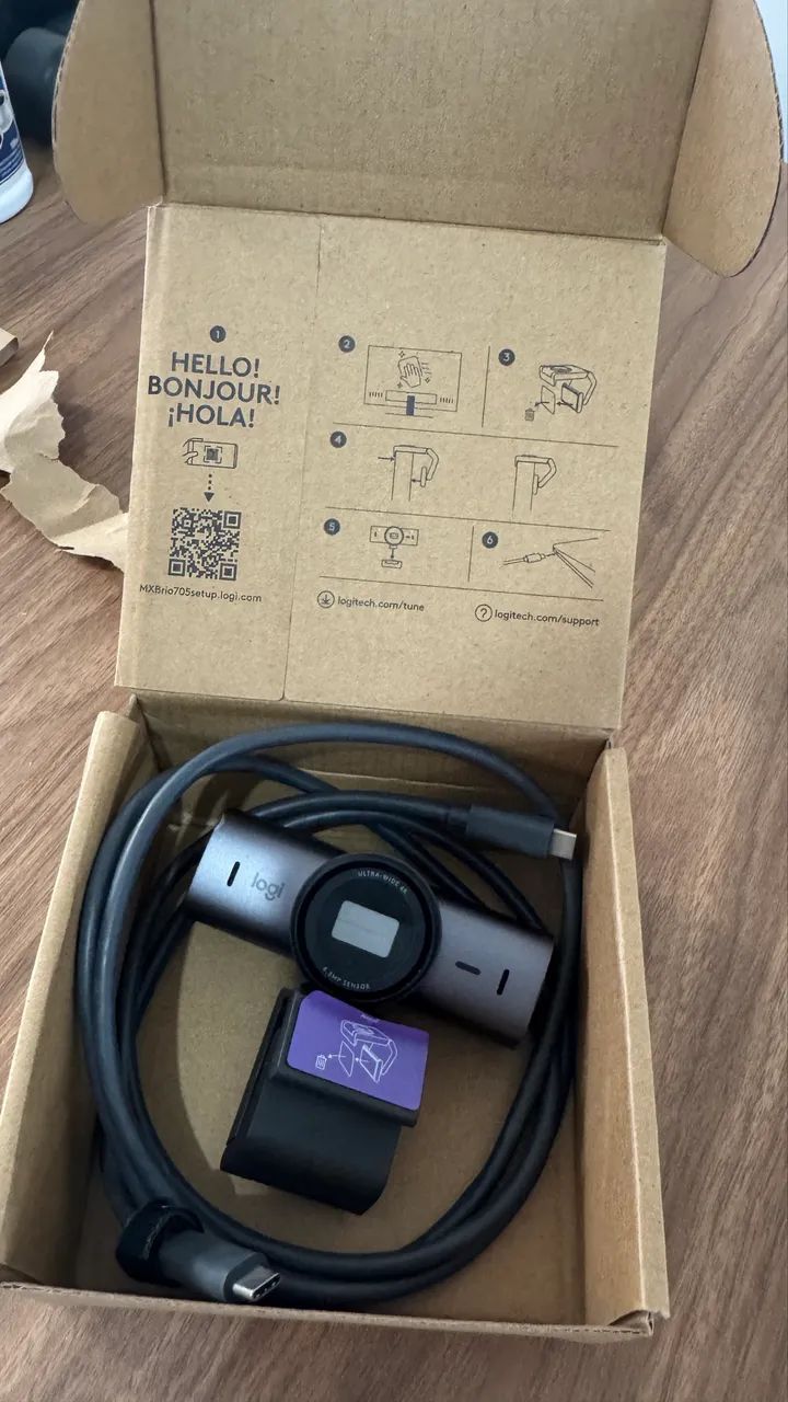 Webcam Logitech  MX BRIO 705