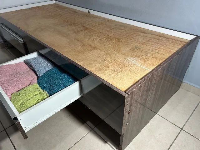 Cama de Solteiro- Medida 188/80 ótimo. - Foto 2