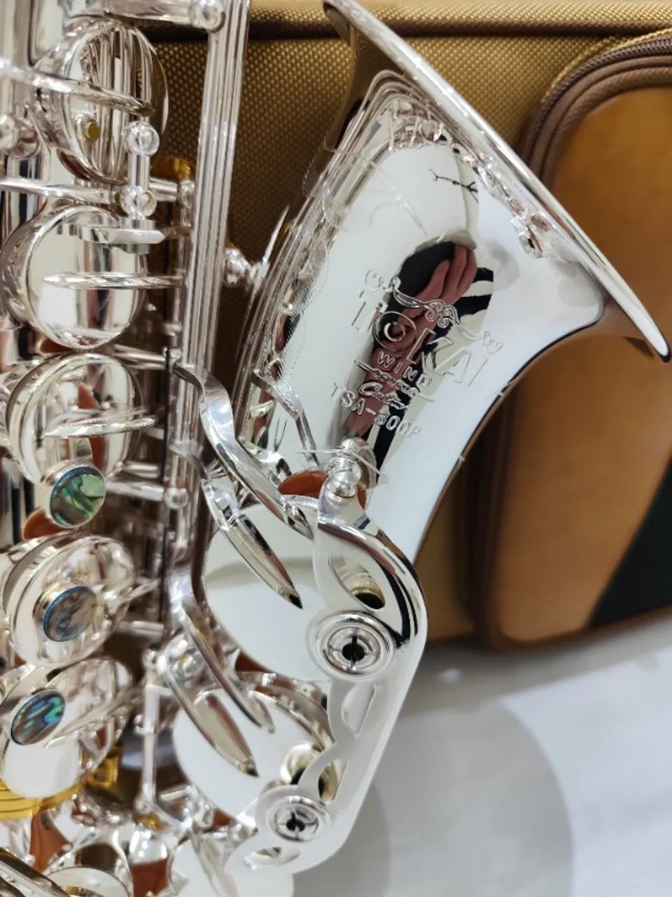 Sax Alto Tokai TSA-300P Mib - Prata - NOVO R$7.200,00 - Parcelo