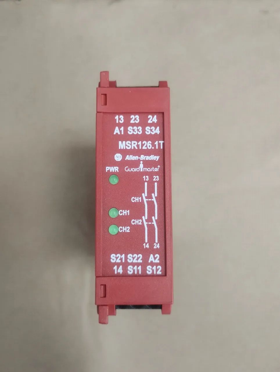 Relé de segurança NR12 Allen bradley 