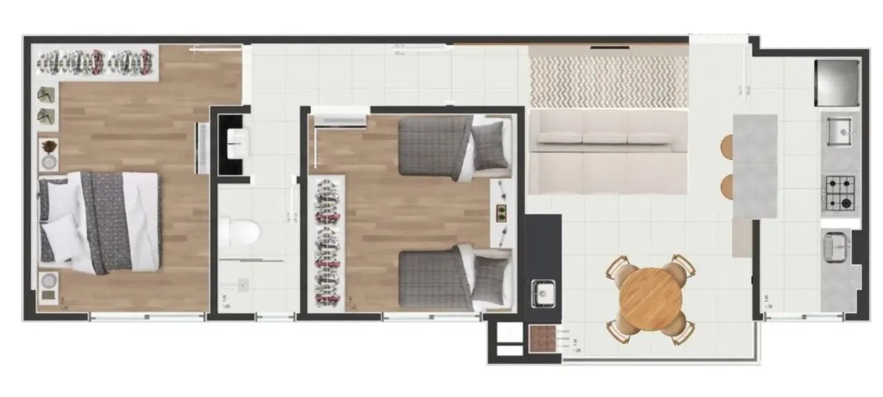 Apartamento à venda, 2 quartos, 1 vaga, Carvoeira - Florianópolis/SC - Foto 5