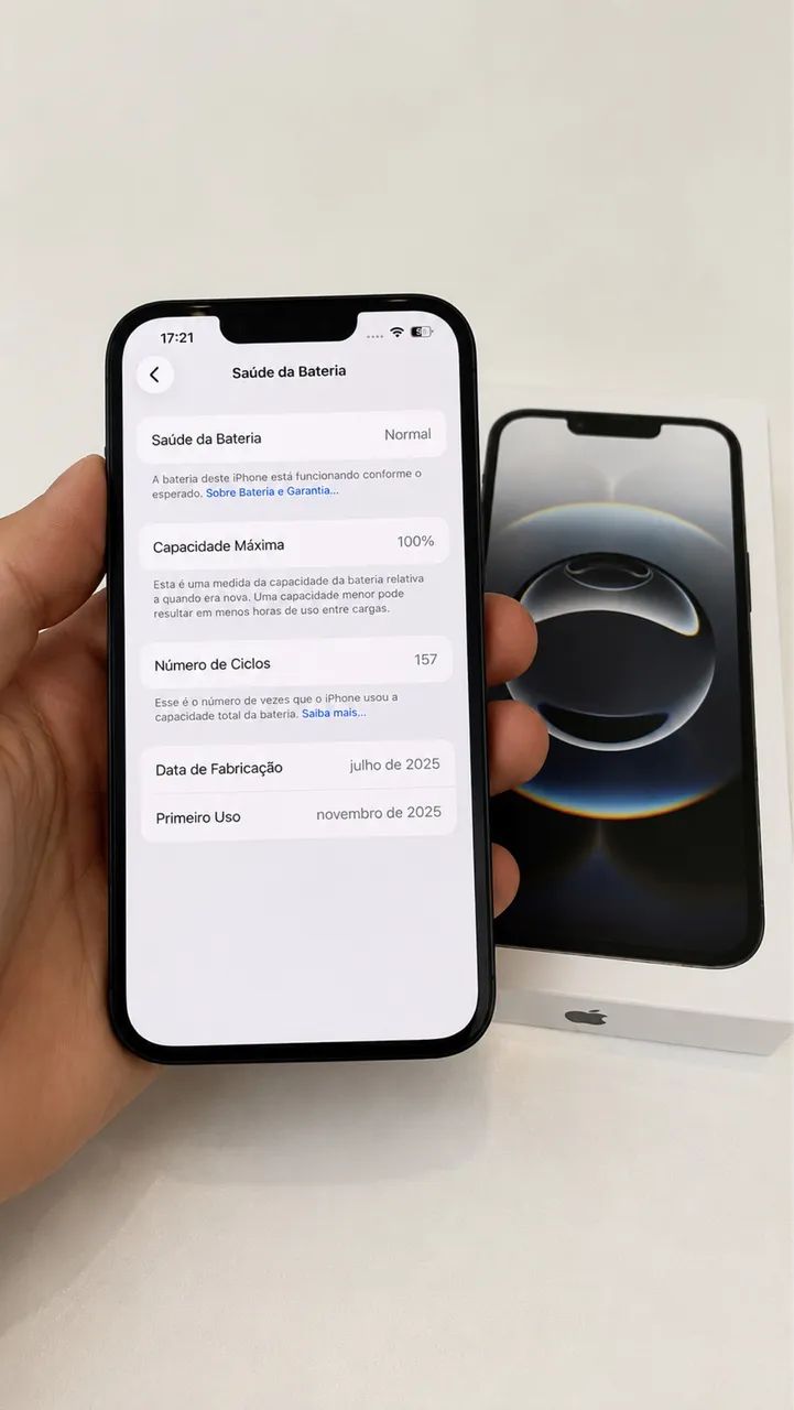 iPhone 16e 128GB Preto - 100% Bateria | Garantia Apple - Foto 4