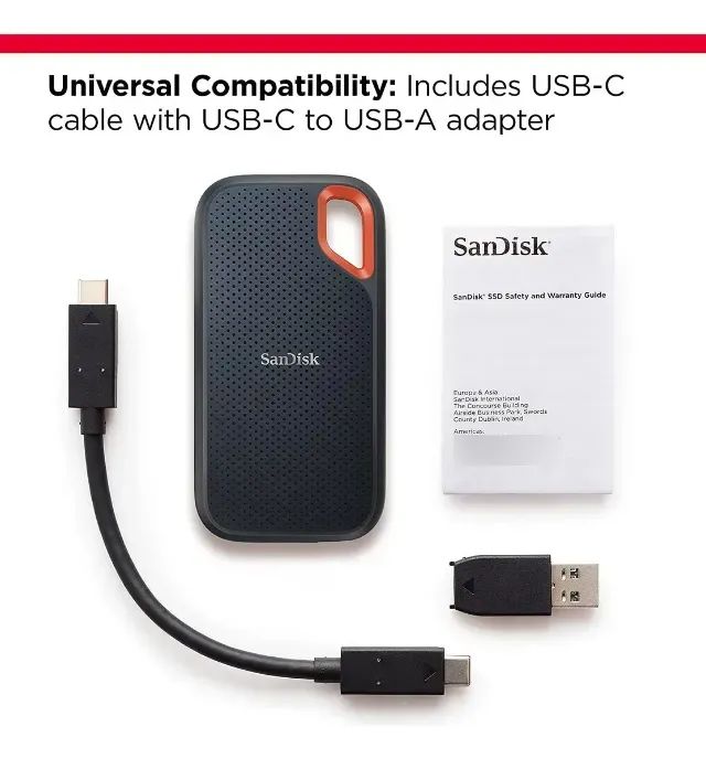 Disco Sólido Sandisk Externo Portatil 4tb Pronta Entrega Usb