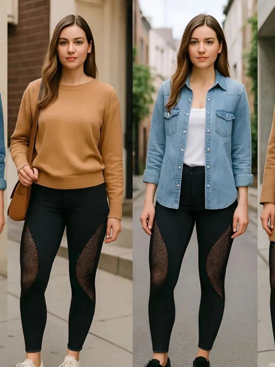 Calça legging arrastão  - Foto 2
