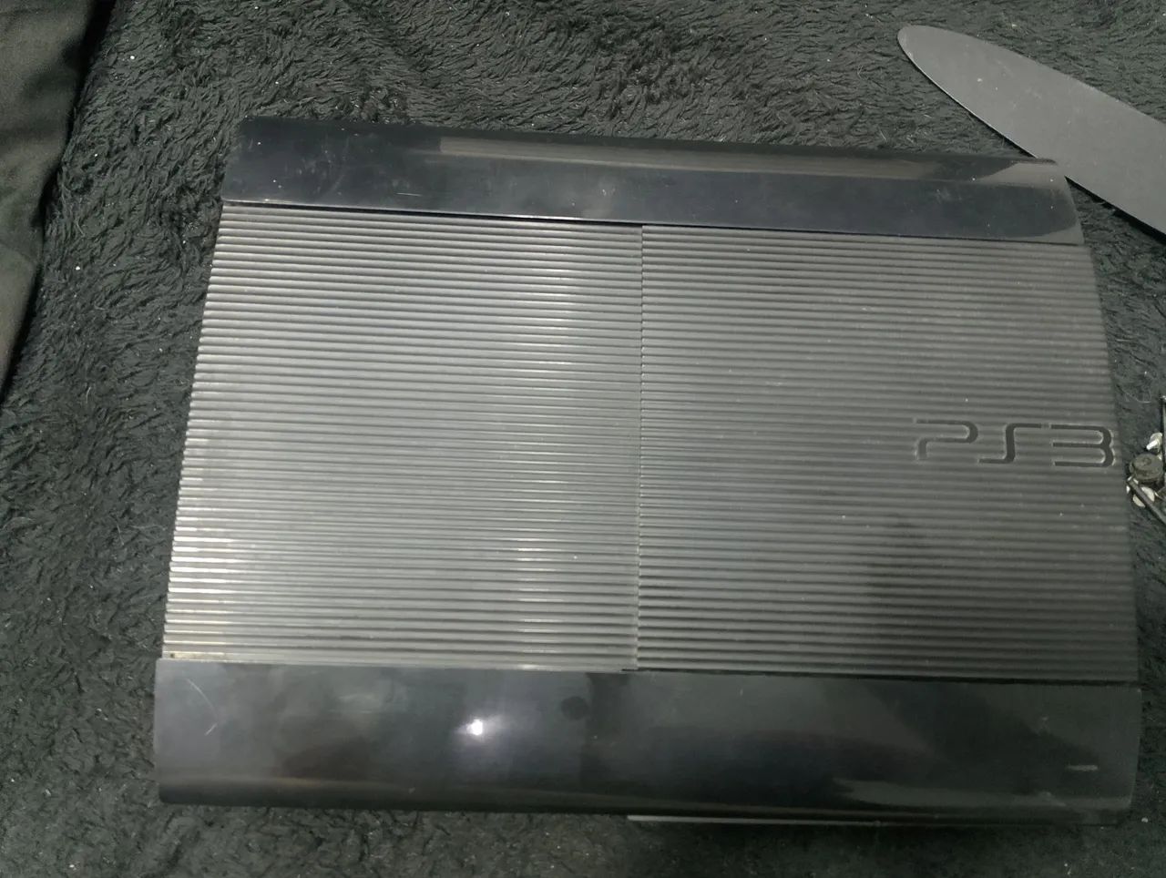 PS3 super slim com defeito  - Foto 5
