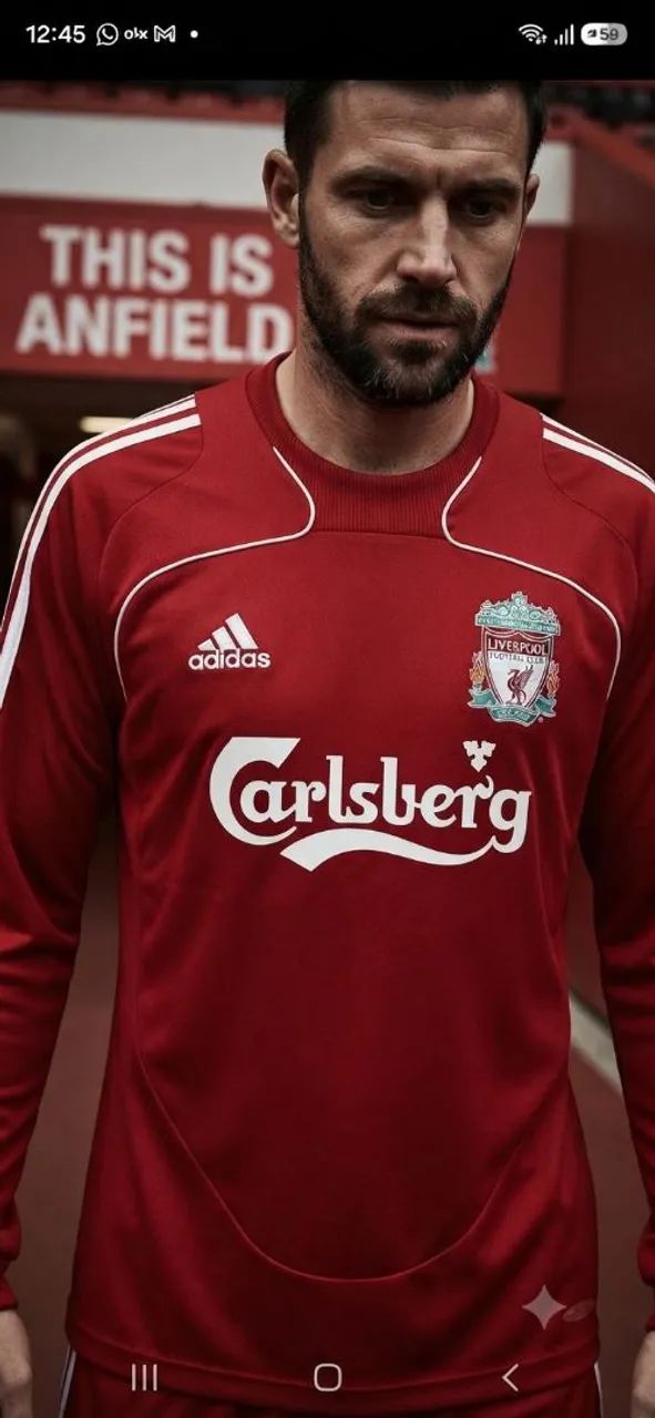 Camisa Retro Liverpool 2006/2008