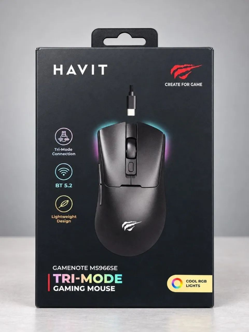 Mouse Gamer Tri-Mode Havit MS966SE