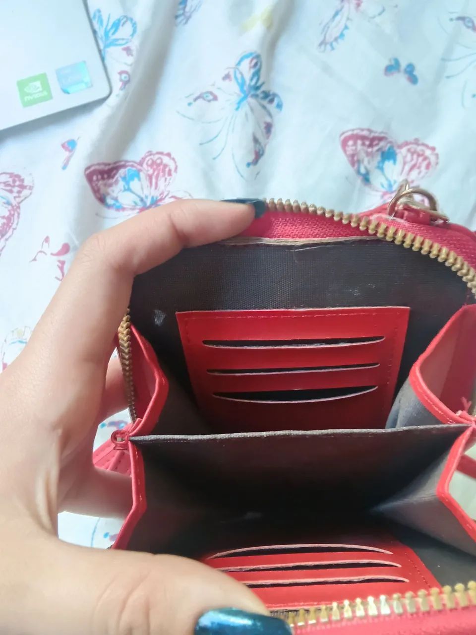 Bolsa Vermelha Carmesim  - Foto 3