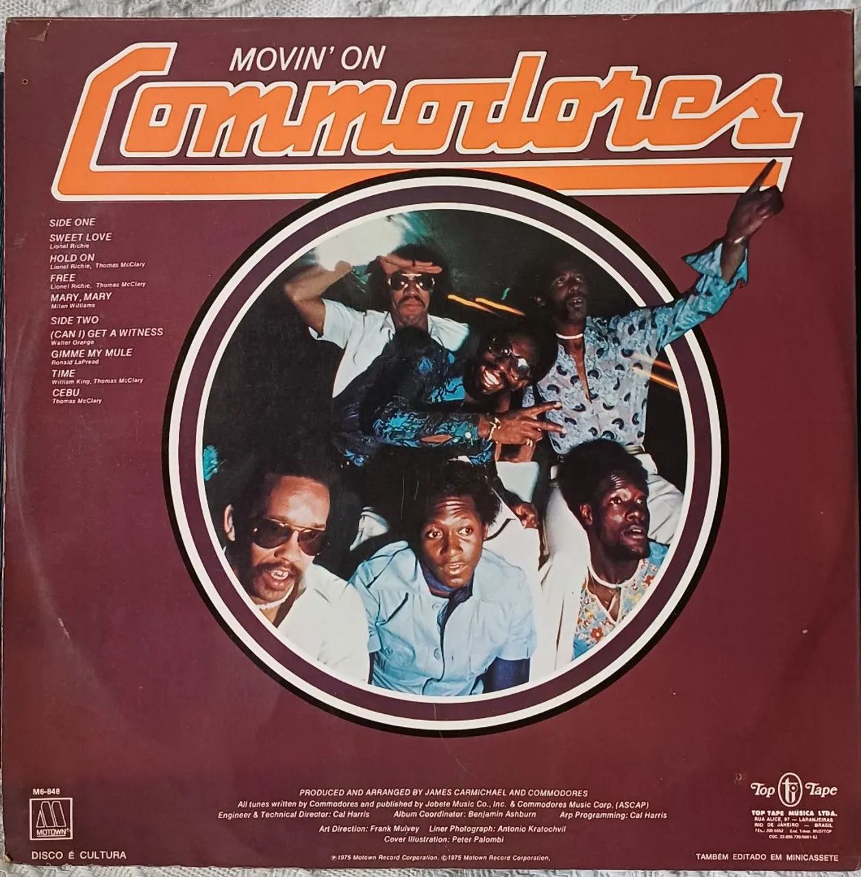 Lp / Vinil: Commodores "Movin' on" - Foto 2