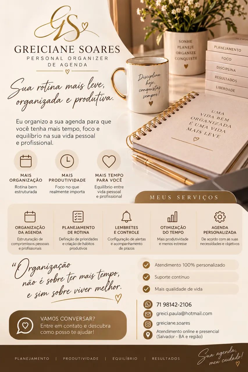 Personal Organize de Agenda