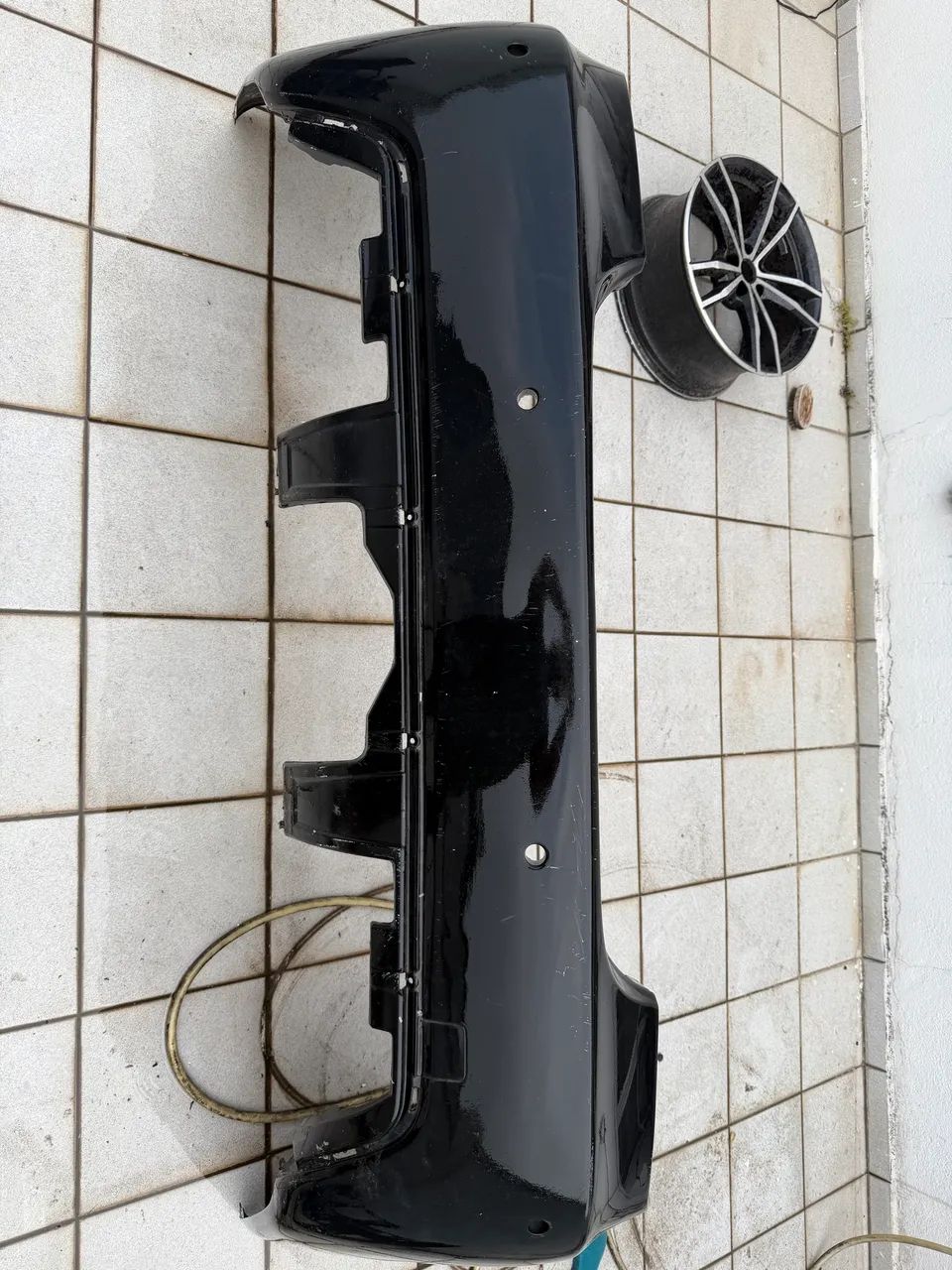 Para-choque traseiro bmw e60 msport original 530i 550i