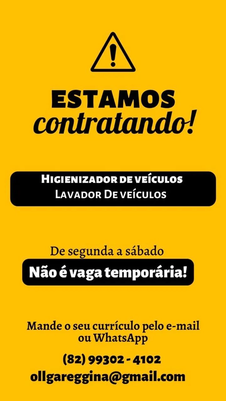 Vaga de trabalho 