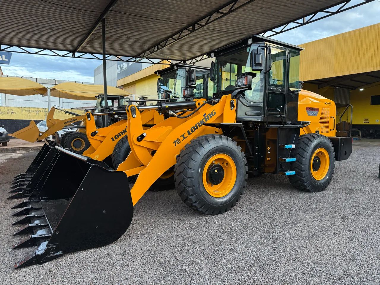 Pá carregadeira Lonking 