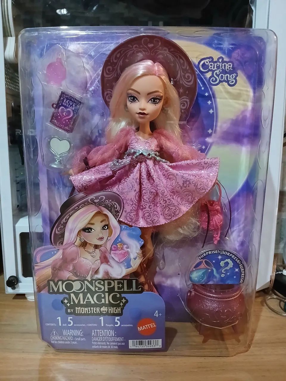 Pronta entrega Monster High Moonspell Magic Carina Song