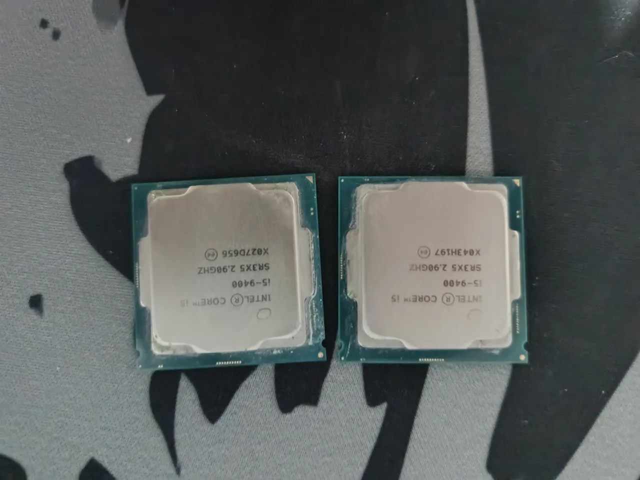 Memória ram DDR4 8GB e processador i5 9400