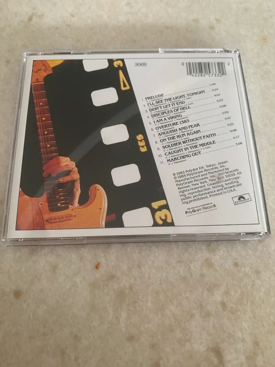 Yngwie Malmsteen Rising Force - Marching Out - CD - Importado USA