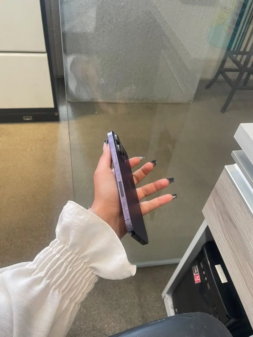 iPhone 14 Pro Max roxo - Foto 4