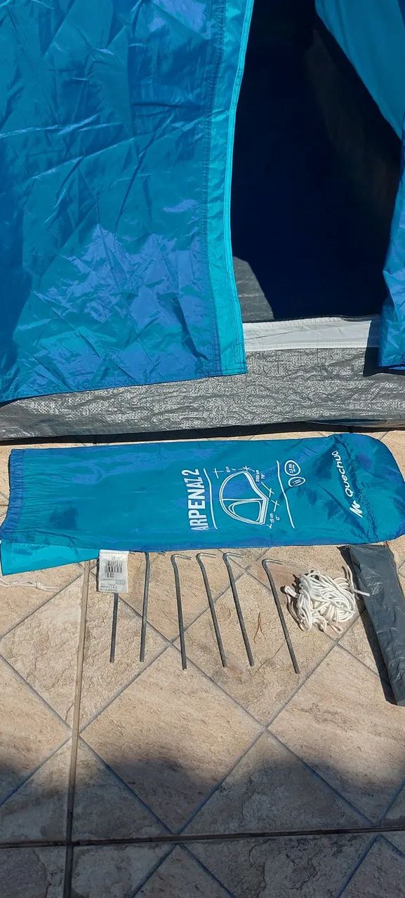 Barraca Camping/Trilha Quechua p/2 pessoas - Foto 3