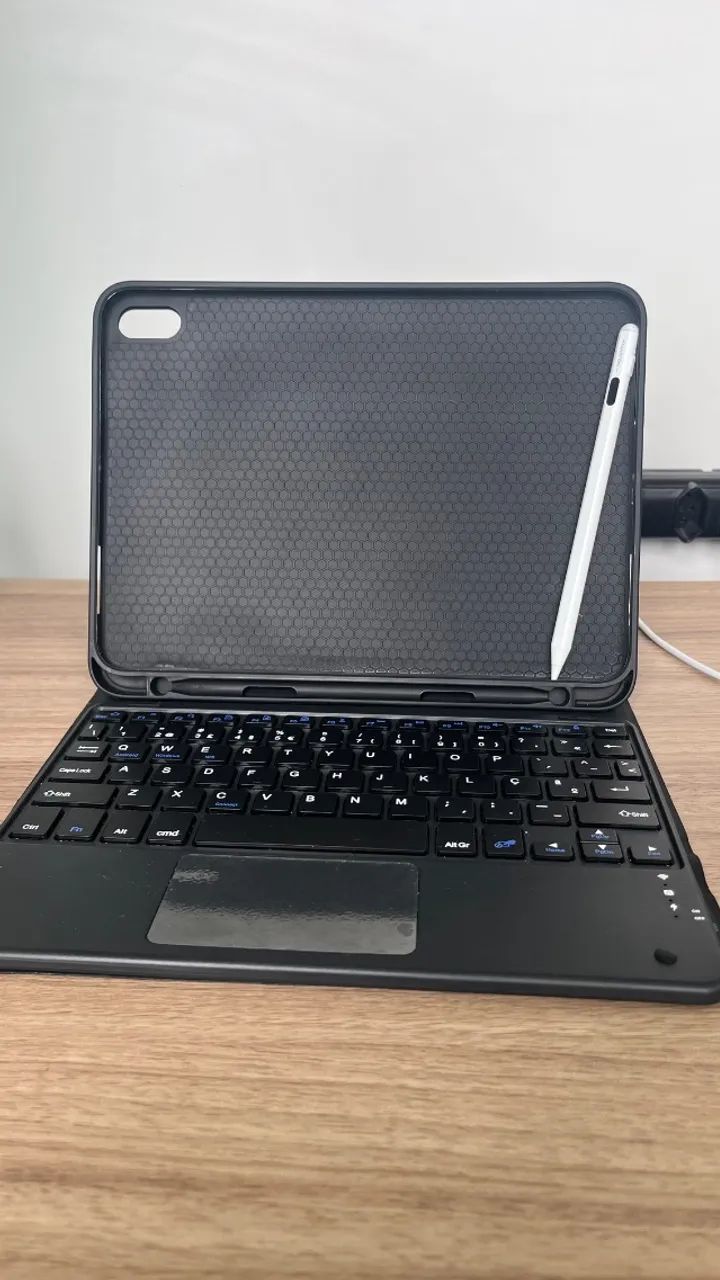 iPad 11 A16 128GB + Capa/Teclado + Caneta + Caixa Original (Garantia Apple) - Foto 5