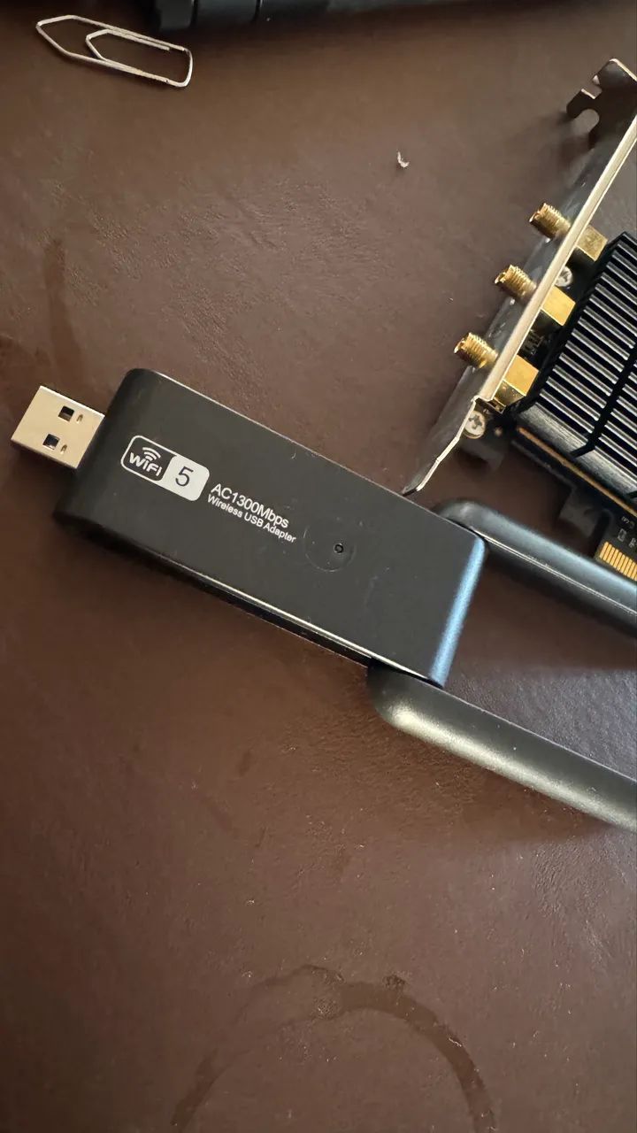  Adaptador USB Wireless Dual Band AC1300Mbp - Foto 3