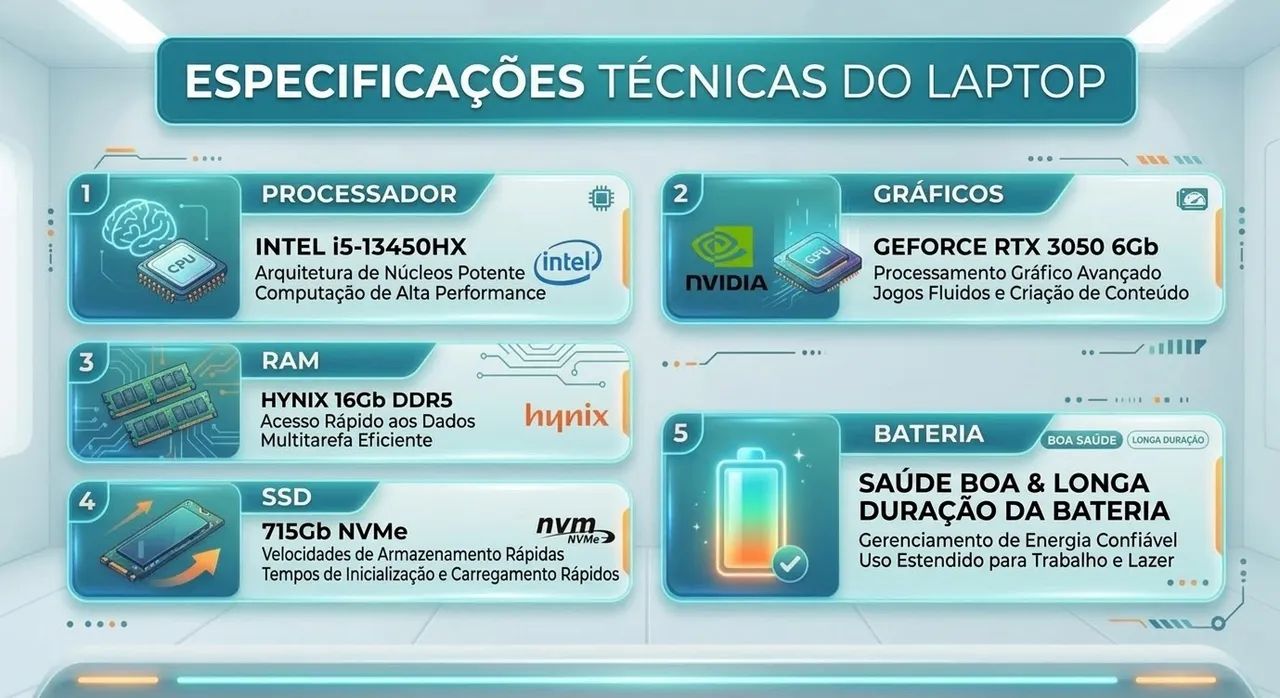Notebook Dell G15 RTX 3050 - Foto 2