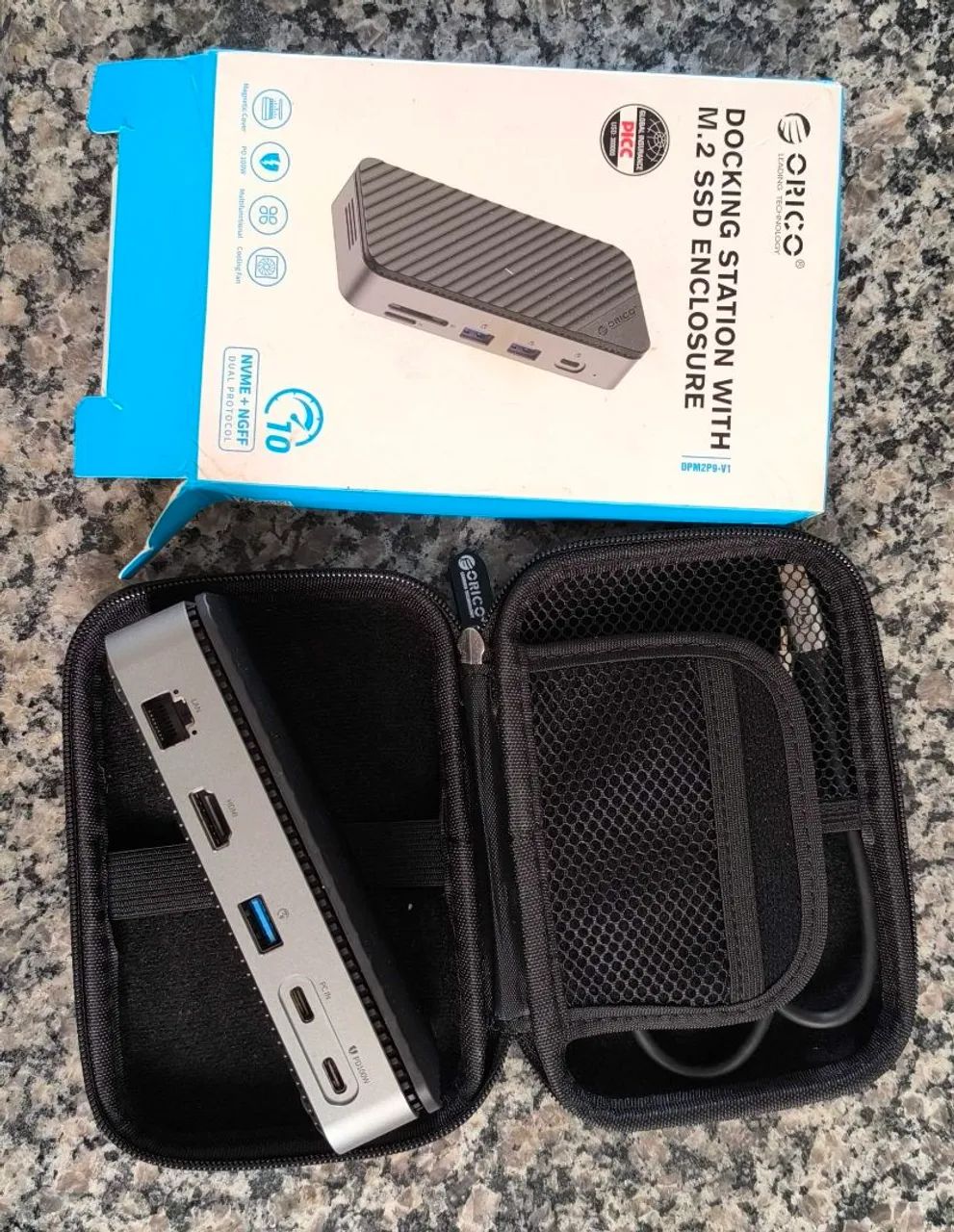HUB Orico 10in1 para Macbook / Noteboo SEM SSDk 