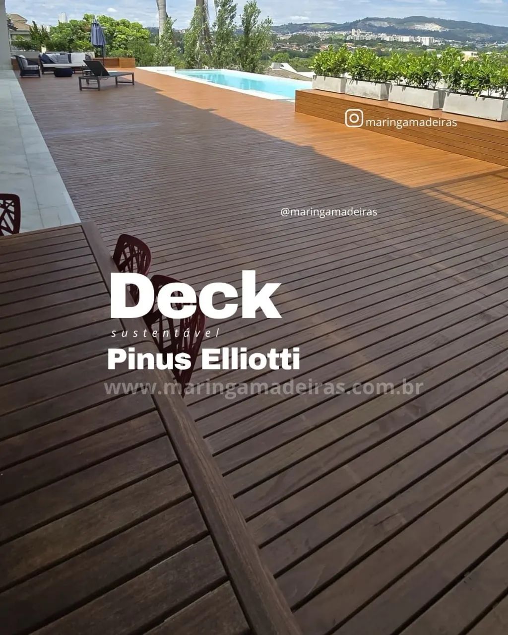 Deck para piscinas e áreas externas  - Foto 5