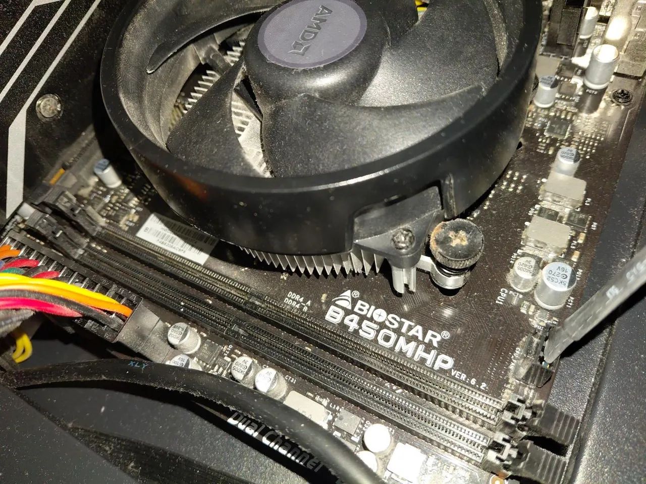 Placa Mãe b450mph Biostar ddr4,m-ATX. - Foto 2