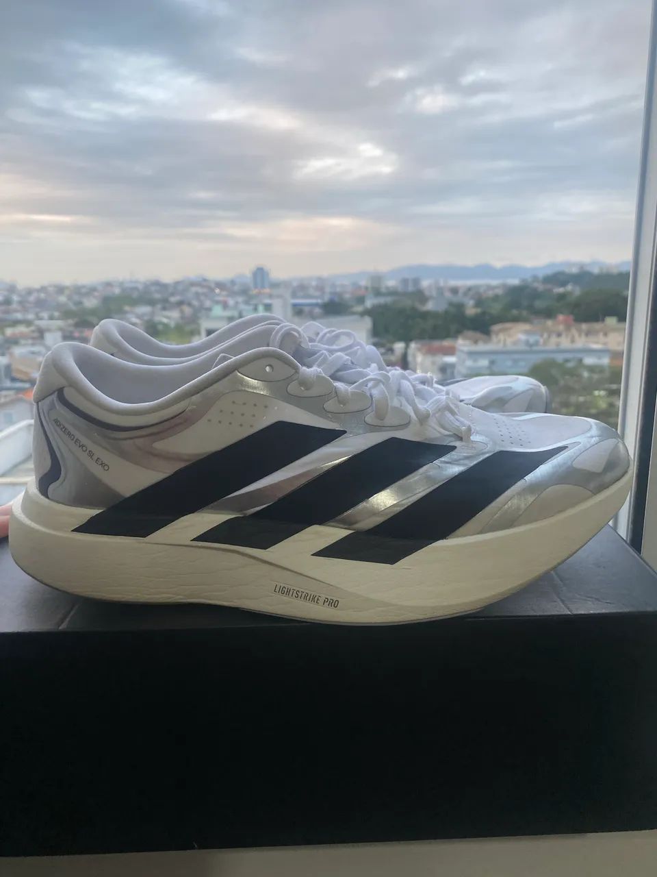 SL-111     98年 Adidas Adizero Evo Sl Exo - Tm 43 - Calçados - Ipiranga, São José