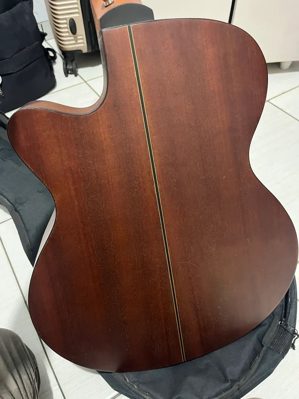 Violão Flat aço Strinberg com capa  - Foto 4