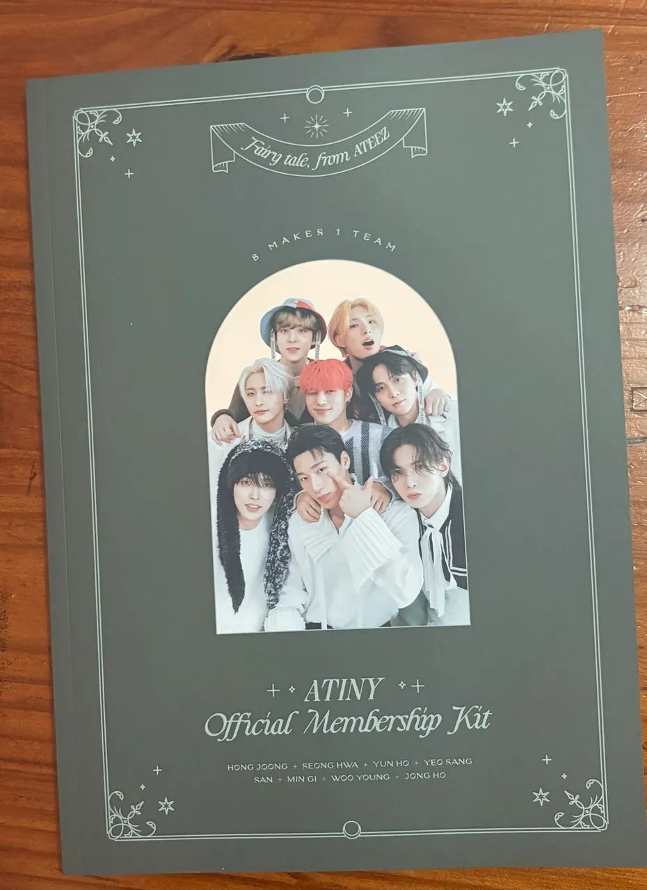 Ateez Photobook Membership kit 2023 - Livros e revistas - Jardim
