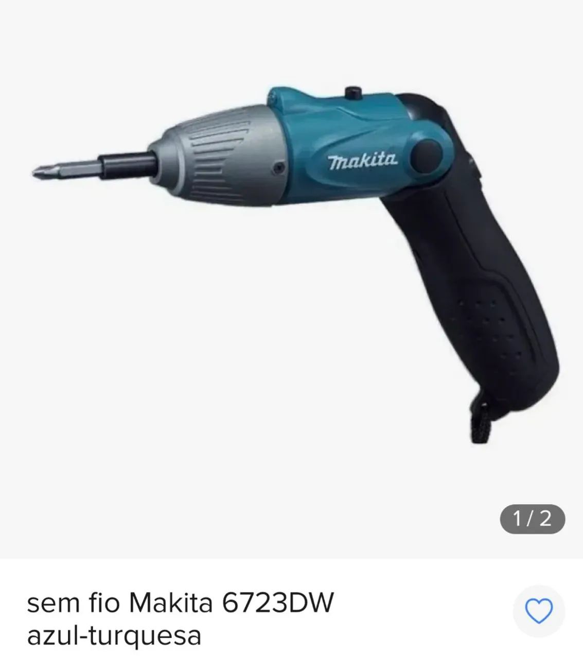 Parafuradeira makita 4.8