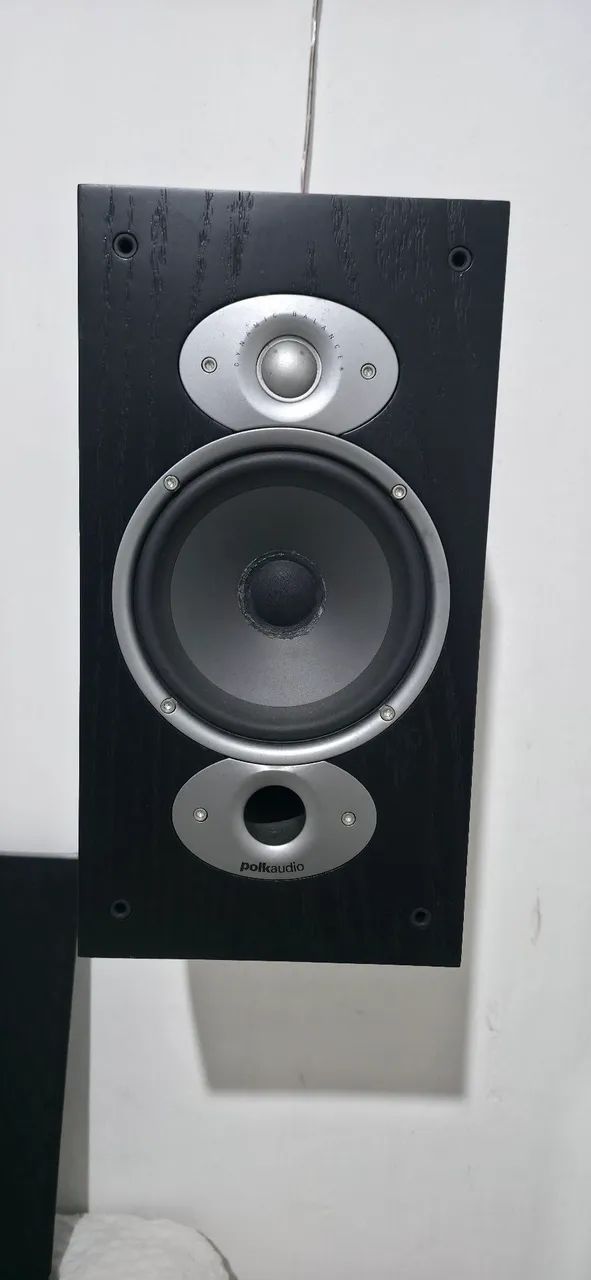 Caixa bookshelf polk audio e central  - Foto 4