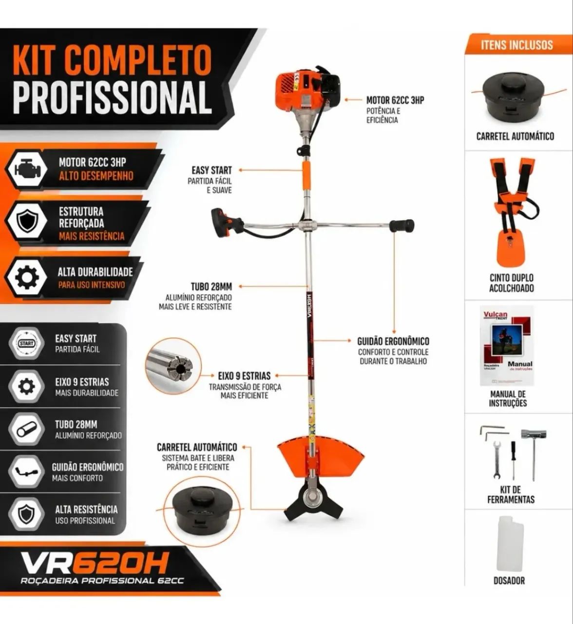 Roçadeira VR620H - Foto 3