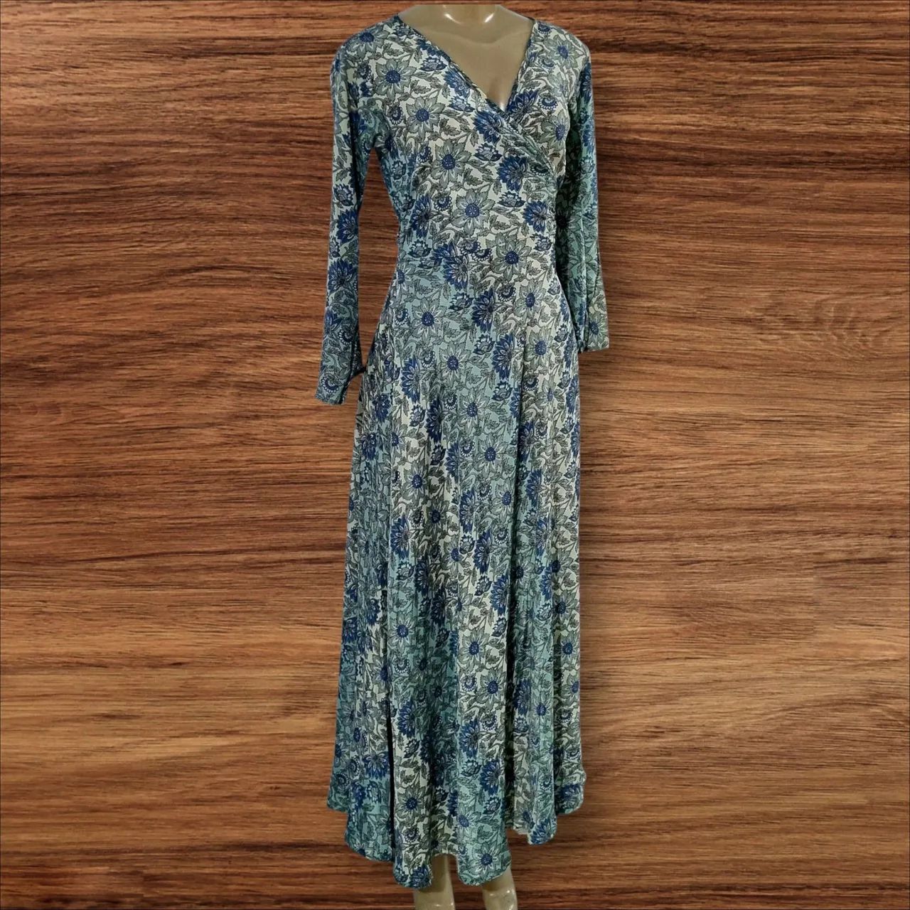 Vestido seda pura p