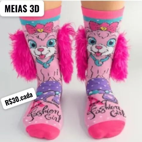 Meia Infantil Divertida  - Foto 3