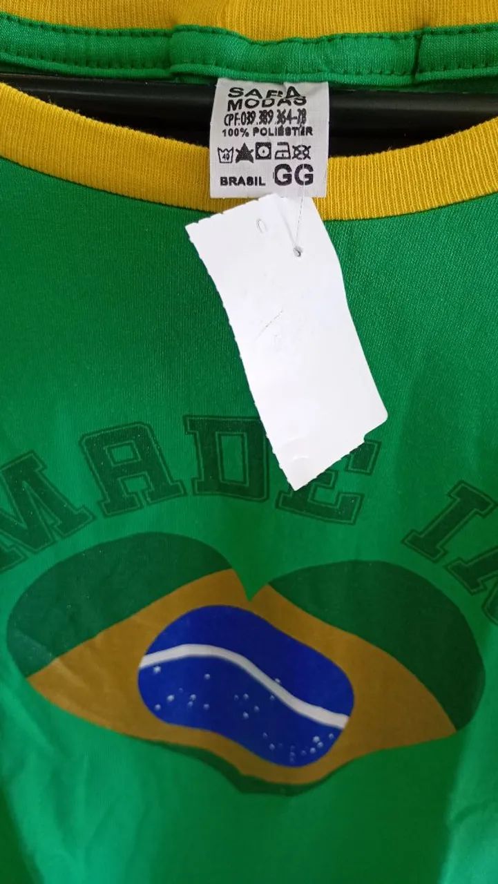 Camisa do Brasil Feminina  - Foto 2