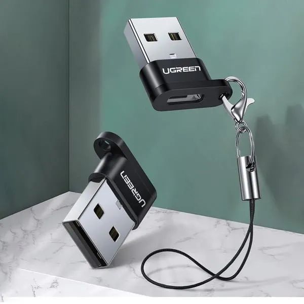 Adaptador Ugreen Usb P/ Usb-c 2.0 - Us280 *ENTREGA GRÁTIS*