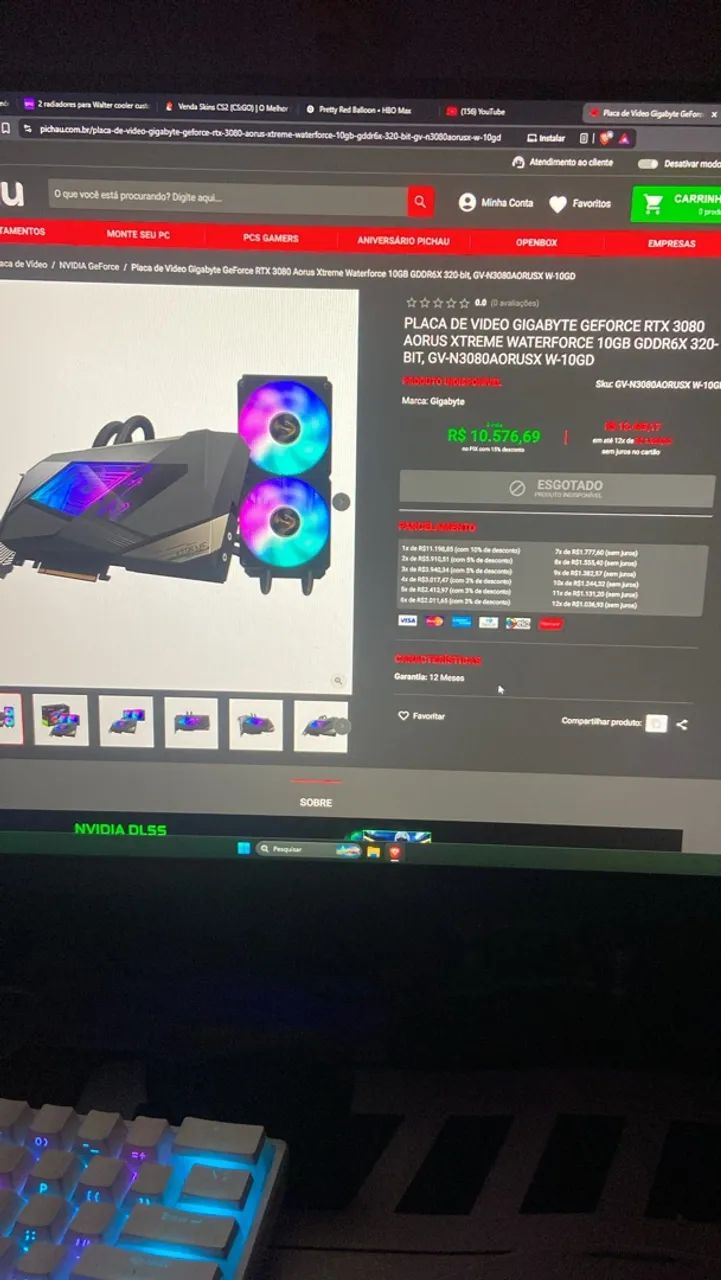 Pc R5 7600x RTX3080 Water force  - Foto 5
