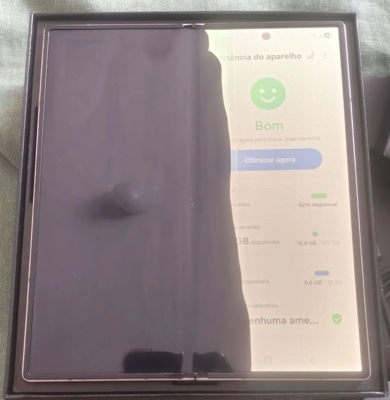 Galaxy Z Fold6 Prata. 512 GB Memória Interna, 12 GB Memória Ram
